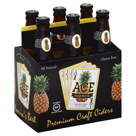 Ace cider - ACE Pineapple Hard Cider - 6pk/12 fl oz Bottles. ACE Cider. 8. $10.99. When purchased online. Shop Target for a wide assortment of ACE Cider. Choose from Same Day Delivery, Drive Up or Order Pickup. Free standard shipping with $35 orders. Expect More. 